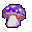 Violet Fungi Monster Icon